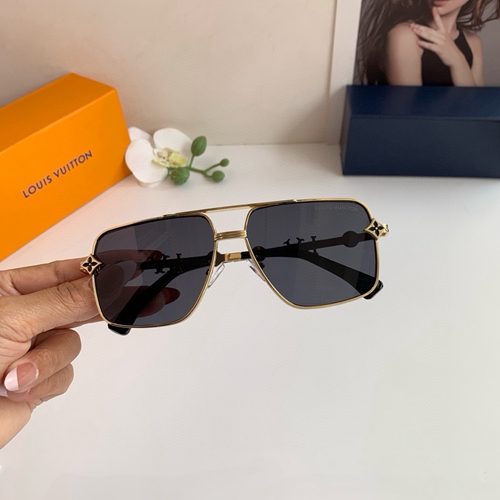 ルイヴィトンサングラス側面デザイン